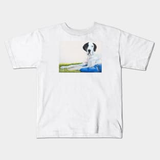 Great dane - harlequin Kids T-Shirt